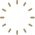 Animated tooth surrounded by circle of vanishing lines