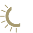 Animated circle that is half snowflake and half sun