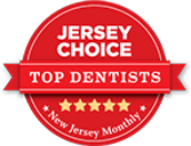 Jersey Choice Top Dentists New Jersey Monthly badge