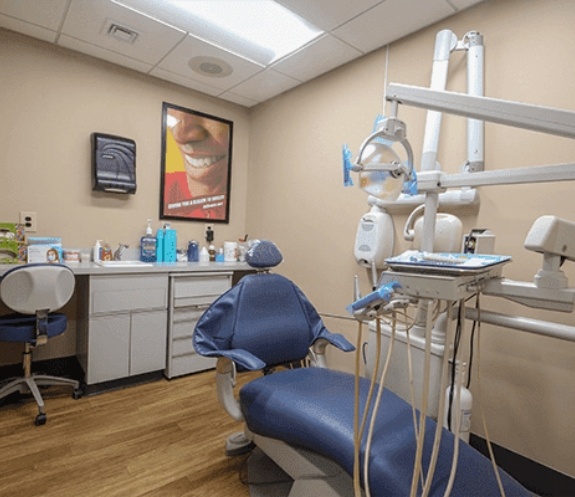 Dental exam room